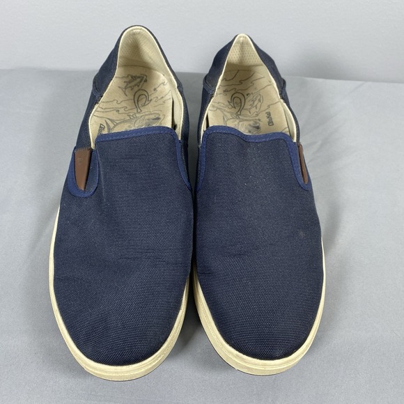 OluKai Kahu Mens Slip-On Boat Deck Loafer Sneaker Shoes Mens US 11 EUR 44 Blue main image 5